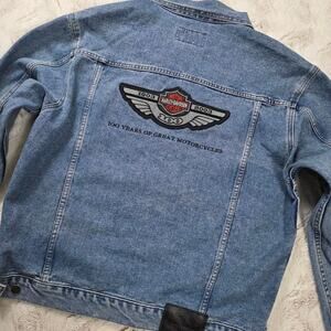 2003 vintage harley davidson denim